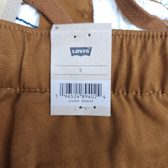 Levis XX Chino Joggers Elastic Waist Drawstring Pants Tapered Leg Mens Size S - Picture 8 of 12